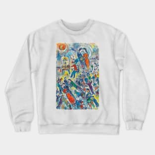 marc chagall le revedu peintre Crewneck Sweatshirt